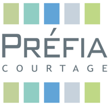 réalisation du logo pour la société Prefia Courtage